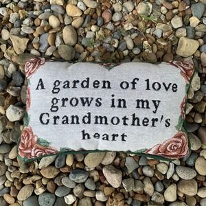Grandmother Garden of Love Floral Tapestry Pillow Decorative‎ Throw Cushion